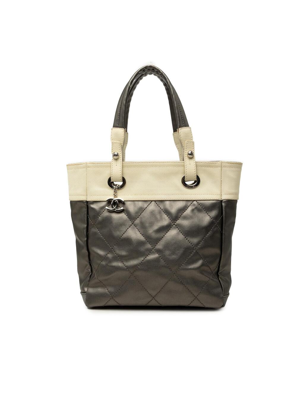 Chanel Small Bicolor Quilted Coated #350561C95B